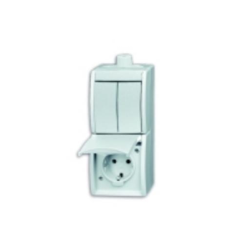 Combi RA serie opbouw IP44 2601/5/20EW-54-503 afbeelding 2