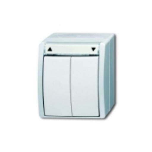 Jaloezie pulsdrukker 1P opbouw IP44 2621/4 W-54 afbeelding 2