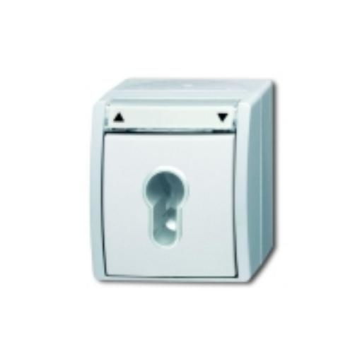 Jaloezieschakelaar 2P tbv slot IP44 2712 SLW-54 afbeelding 2