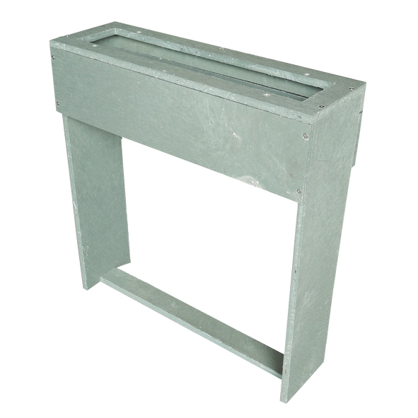 Hager Sokkel B850xH900xD300mm IP65 zwart H99/KSFD850 afbeelding 2