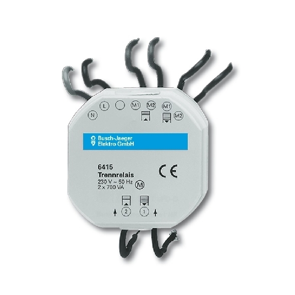 Jaloezie scheidingsrelais 2v 230V 6415 afbeelding 2