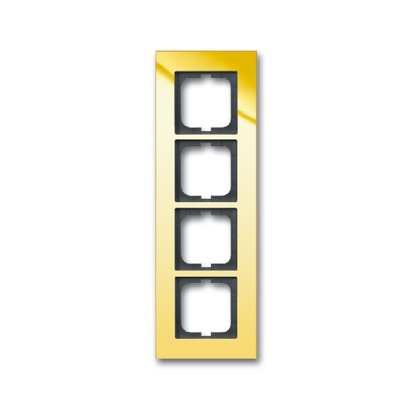 Busch-Jaeger afdekraam 4 voudig carat goudkleurig (2CKA001754A4359) afbeelding 2