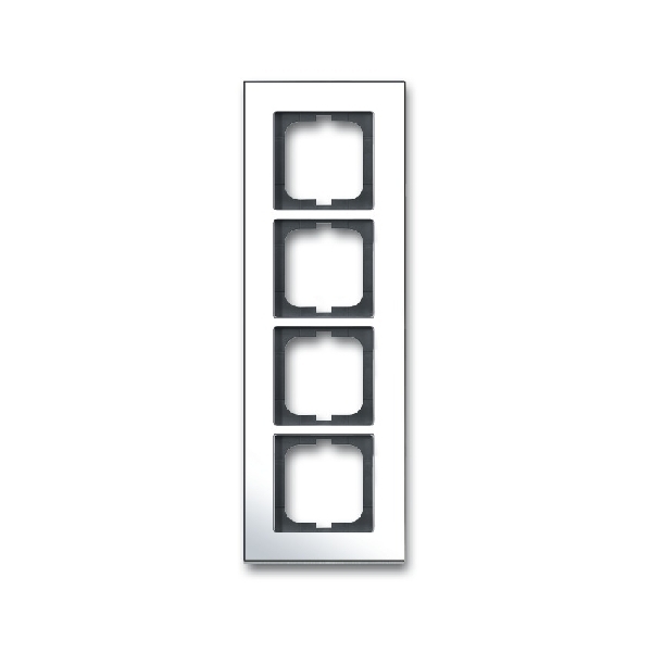 Busch-Jaeger afdekraam 4 voudig carat chroom (2CKA001754A4363) afbeelding 2