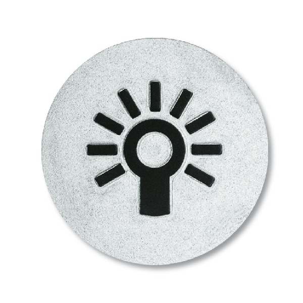 Zelfkl. symbool voelbaar transp 'licht' 2144 LI afbeelding 2
