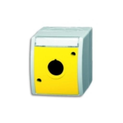 Huis gat 22,5mm IP44 geel 2533 WN-15-54 afbeelding 2