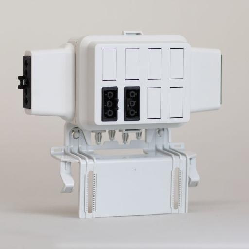 ATTEMA 4611 KABELDOOS AK2S 5P 2X3P ZW L1 afbeelding 2
