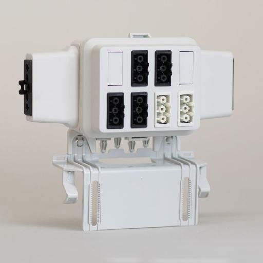ATTEMA 4615 KABELDOOS AK2S 5P 2+2+2X3P ZW afbeelding 2