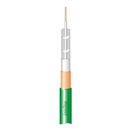 BEDEA TL3 GROEN COAXKABEL 75 OHM GN H700