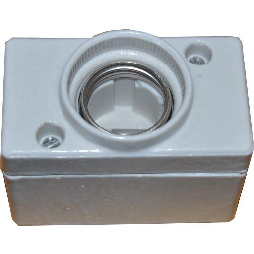 Hager Schroefpatroonhouder met afdekkap DII 25A 1-P LE27UZ25 afbeelding 2