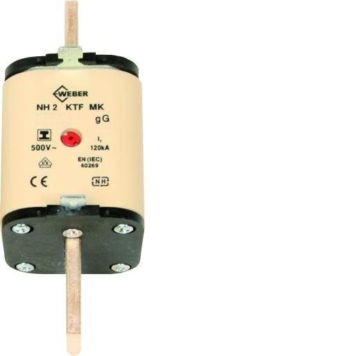 Hager Mespatroon NH2 300A gG 500V combimelder, trekoren LNH2300MK afbeelding 2