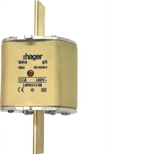 Hager Mespatroon NH4 630A gG 500V middenmelder LNH40630SM afbeelding 2