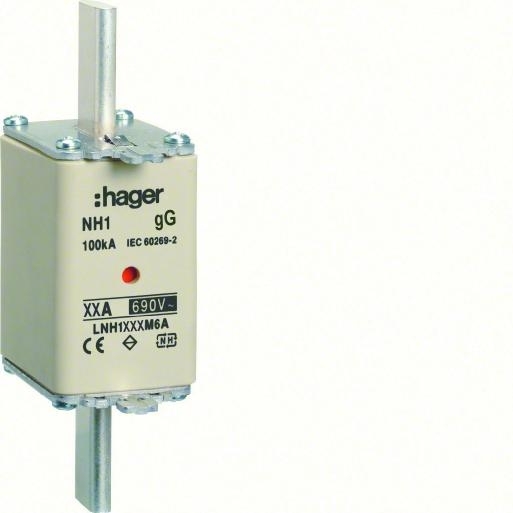 Hager Mespatroon NH1 224A gG 690V combimelder LNH1224M6 afbeelding 2