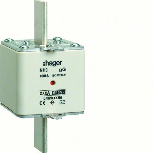 Hager Mespatroon NH3 400A gG 690V combimelder LNH3400M6 afbeelding 2