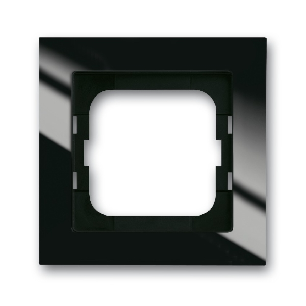Busch-Jaeger Axcent afdekraam 1-voudig zwart (2CKA001754A4409) afbeelding 2