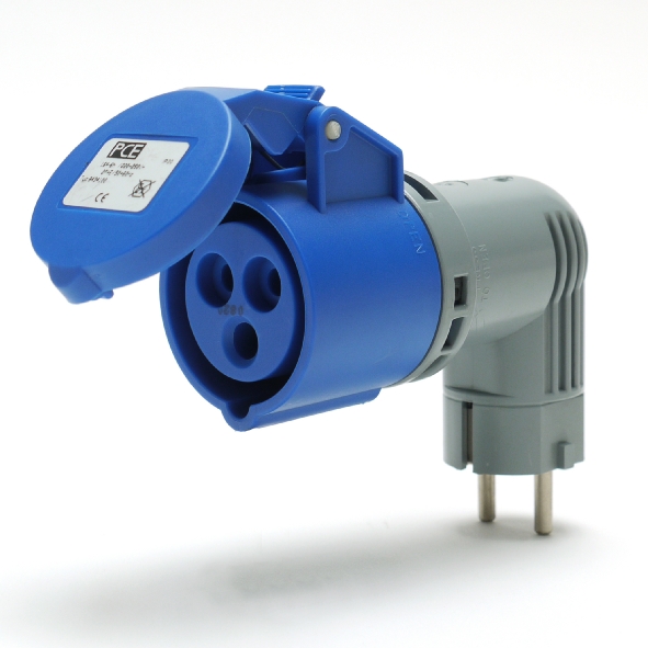 PCE 9434100 CARAVAN ADAPTER 16A 2P A afbeelding 2