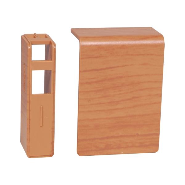 Eindkap SL L/R 55mm beuken afbeelding 2