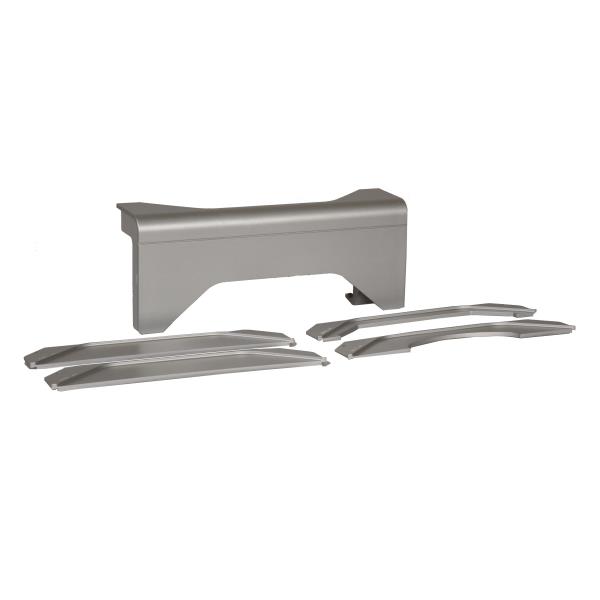 Aftakstuk SL20055 RAL9006 alulook afbeelding 2