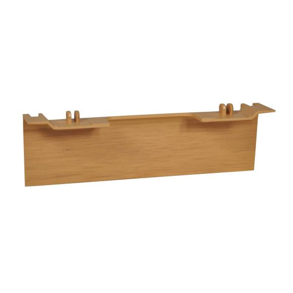 Plintpasstuk voor outlet SL 80mm eiken afbeelding 2