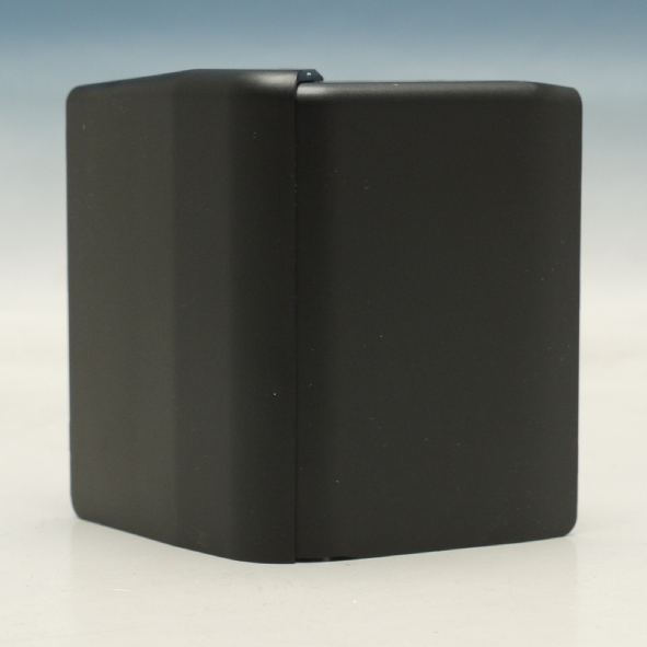 Buitenhoek SL 80mm RAL9011 zwart afbeelding 2