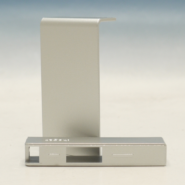 Eindkap SL L/R 80mm RAL9006 alulook afbeelding 2