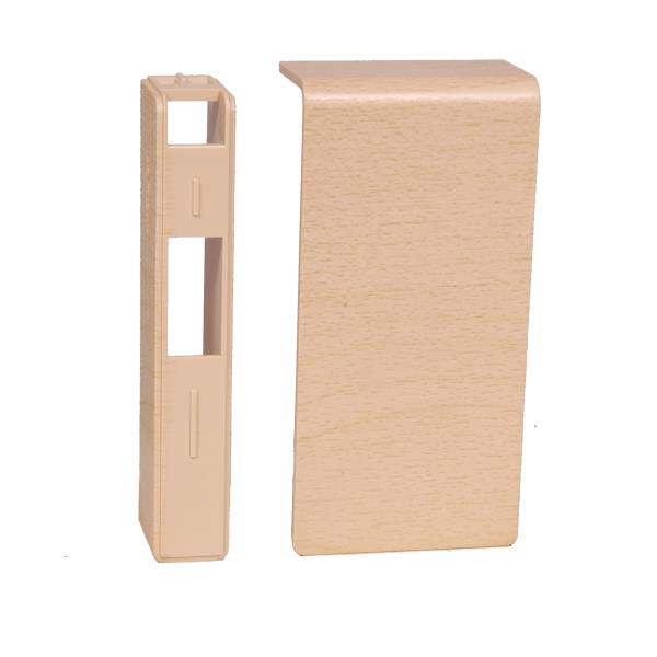 Eindkap SL L/R 80mm esdoorn afbeelding 2
