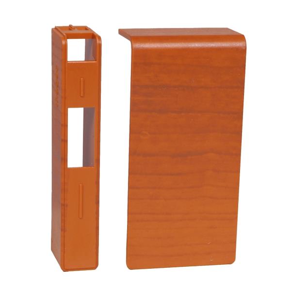 Eindkap SL L/R 80mm kersen afbeelding 2