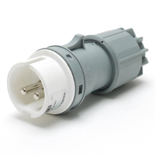 PCE 082-10V stekker 16A 2P 24/42V 10H TWIST afbeelding 2
