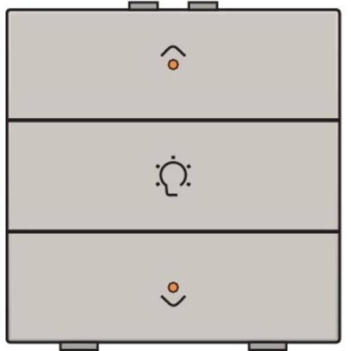HC Bediening dimmen 1v (3-knops)+LED 102-52043 afbeelding 2
