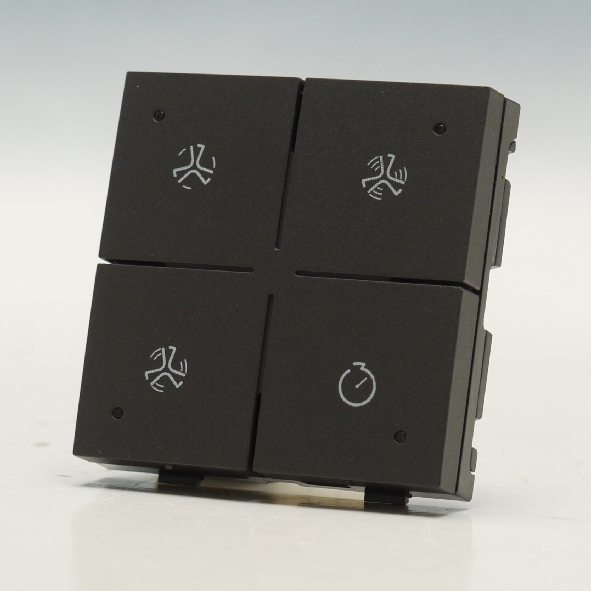 HC Bediening ventilatie (4-knops)+LED 122-52054 afbeelding 2