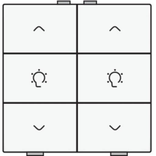 HC Bediening dimmen 2v (6-knops) 154-51046 afbeelding 2