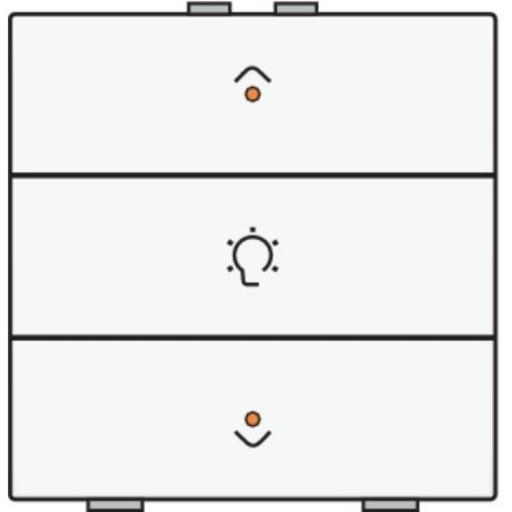 HC Bediening dimmen 1v (3-knops)+LED 154-52043 afbeelding 2