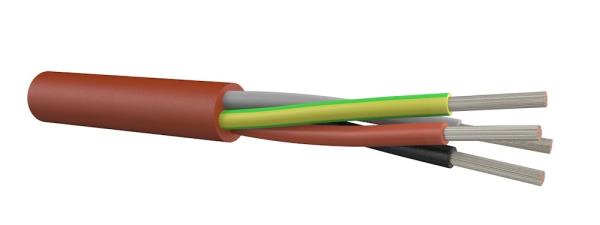 Siliconenkabel 4x1,5 mm² 180° ring 100m