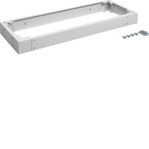 Hager Sokkel B1100xH100xD400mm klasse II IP54 grijs FZ904SD afbeelding 2