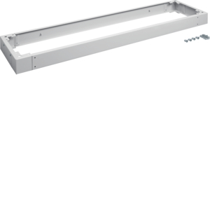 Hager Sokkel B1600xH100xD400mm klasse II IP54 grijs FZ906SD afbeelding 2