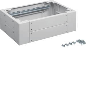Hager Sokkel B600xH200xD400mm klasse II IP54 grijs FZ932SD afbeelding 2