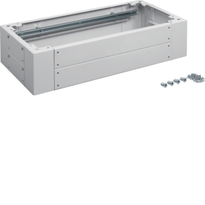 Hager Sokkel B850xH200xD400mm klasse II IP54 grijs FZ933SD afbeelding 2