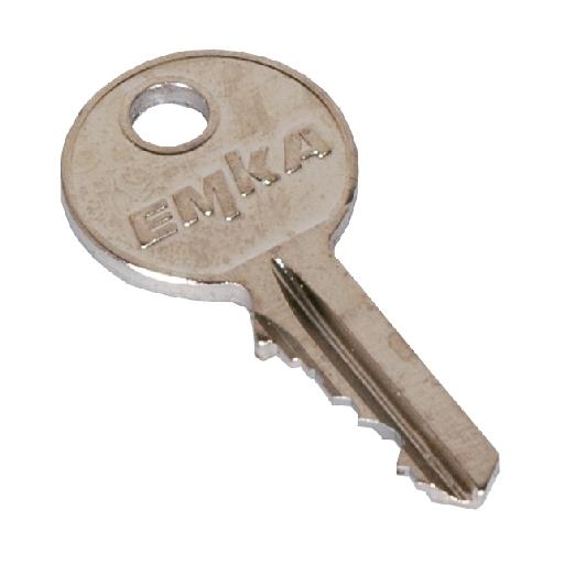 Hager Reservesleutel nr. 1242E voor slot FZ507/508/597 FZ596 afbeelding 2