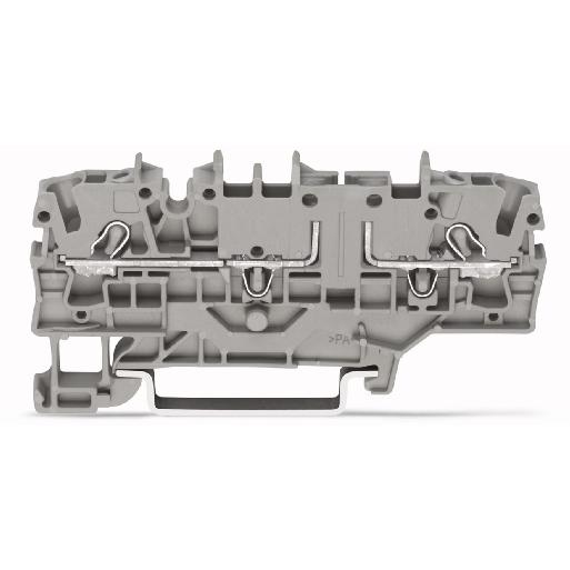 WAGO 2002-1961 RAILKLEM TOPJS 2-DR 2.5 GS afbeelding 2