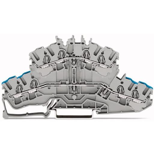 WAGO 2002-2402 ETAGEKLEM 2 TOPJS 4DR 2.5N/LGS afbeelding 2