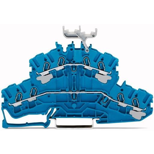 WAGO 2002-2434 ETAGEKLEM 2 TOPJS 4DR 2.5N/NBL afbeelding 2