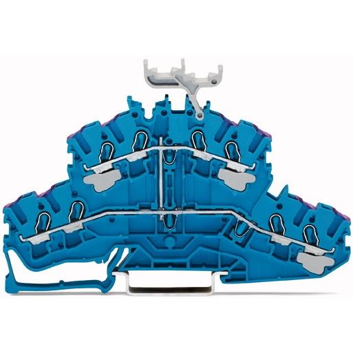 WAGO 2002-2439 ETAGEKLEM 2 TOPJS 8DR 2.5N/NBL afbeelding 2