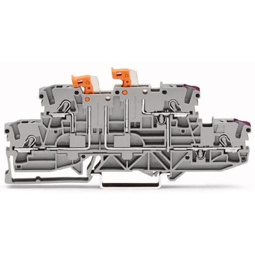 WAGO 2002-2958 ETAGE SCHEIDKLEM TOPJS 4DR GS afbeelding 2