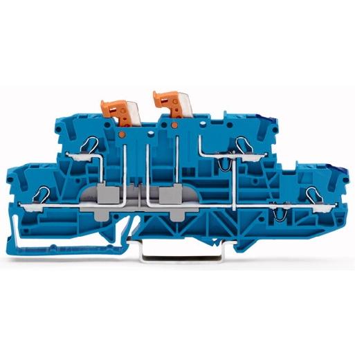 WAGO 2002-2959 ETAGE SCHEIDKLEM TOPJS 4DR BL afbeelding 2