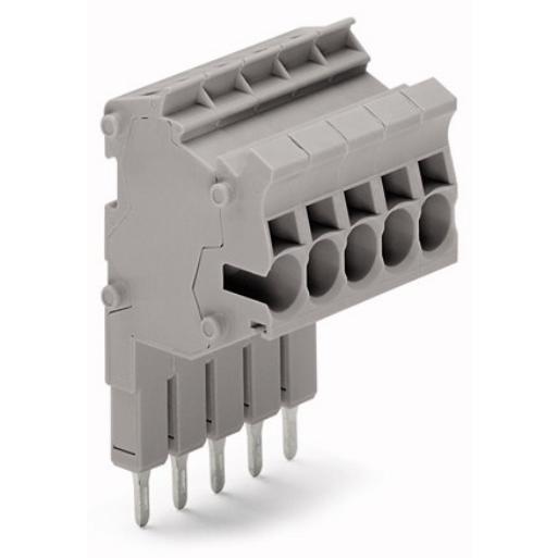 WAGO 2002-554 TESTSTEKERMOD 4-P GR afbeelding 2