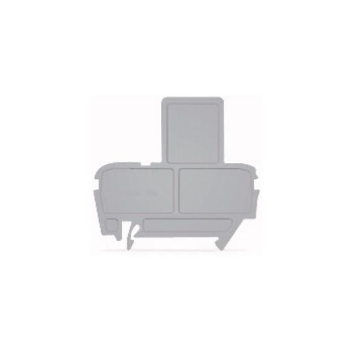 WAGO 2002-991 EINDPLAAT TBV ZEKERINGKLEM OR afbeelding 2