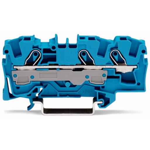 WAGO 2006-1304 RAILKLEM TOPJS 3DR 6(10F)MM BL afbeelding 2