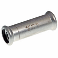 Vsh xpress rvs 304 overschuifkoppeling 22 afbeelding 2