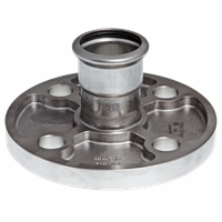 Vsh xpress rvs 304 flenskoppeling pn10/16 35 dn32 afbeelding 2