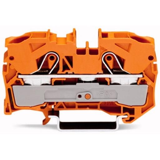 WAGO 2010-1202 RAILKLEM TOPJS 2DR 10(16F)MMOR afbeelding 2