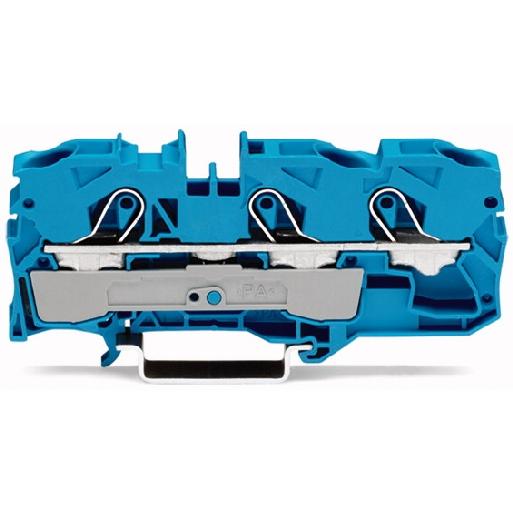 WAGO 2010-1304 RAILKLEM TOPJS 3DR 10(16F)MMBL afbeelding 2